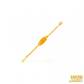 22Kt Gold Fancy Baby Bracelet (1Pc)