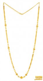 22k Gold Long Fancy Chain (28 Inch) ( Long Chains (Ladies) )