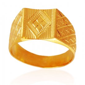 Men`s Rings - 22K Men's Gold Ring collection