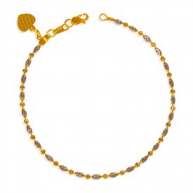 Ladies Bracelet 22 Karat Gold ( 22K Ladies Bracelets )