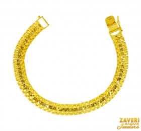 22KT Gold Bracelet  ( 22K Mens Bracelets )
