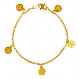 22 Karat Gold Ginni Bracelet  ( 22K Ladies Bracelets )