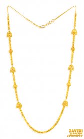 22K Long Chain With Fancy Balls ( Long Chains (Ladies) )