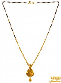 22k Fancy Mangalsutra Chain Gold  ( Gold Mangalsutras )