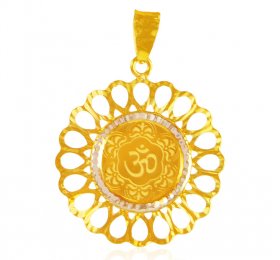 22k Gold OM Pendant ( Ganesh, Laxmi, Krishna and more )