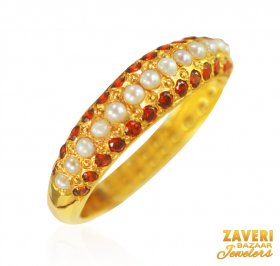 22 kt Gold Stone Ring