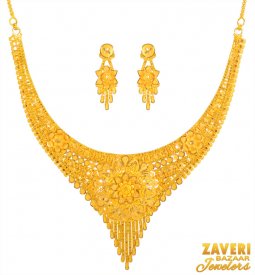  22k Gold Necklace  Set