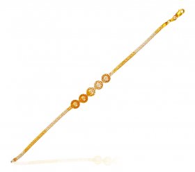 22 Karat Gold Ladies Bracelet ( 22K Ladies Bracelets )