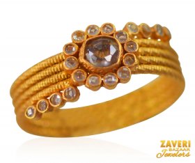 22Karat Rose Gold Ring ( Stone Rings )