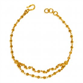 22kt Gold Layered Bracelet ( 22K Ladies Bracelets )